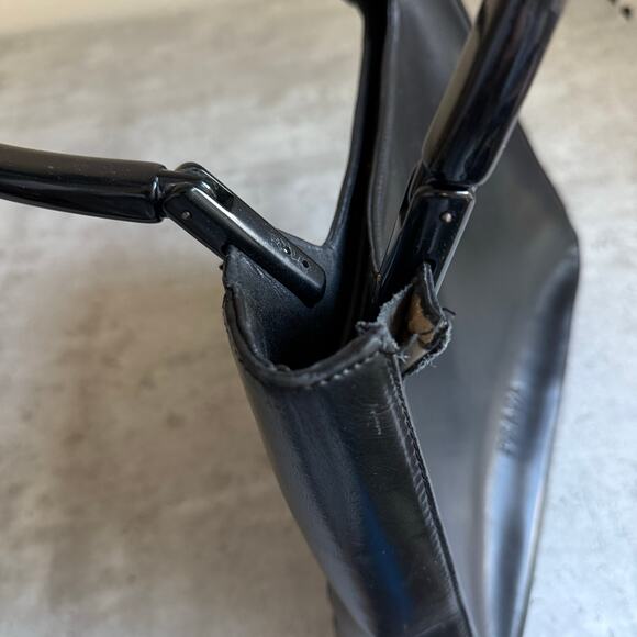 Black designer leather tote bag very high quality - Picture 8 of 16